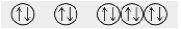 <strong>Which of the following orbital diagrams represents a diamagnetic atom? 1s 2s 2p</strong> A) B) C) D) E)