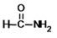 What is the common name of the compound shown?   A) N-formic acid B) formamide C) methanamide D) acetamide E) benzamide