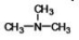 What is the IUPAC name of the following compound?   A) dimethylmethanamine B) dimethylaminomethane C) N-methylethanamine D) trimethylamine E) N,N-dimethylmethanamine