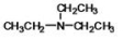 What is the common name of the following compound?   A) triethylamine B) N,N-diethylethanamine C) diethylaminoethane D) N-methylethanamine E) N,N-dimethylethanamine