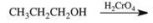 What carboxylic acid is produced by the oxidation reaction shown?   A) CH<sub>3</sub>CH<sub>2</sub>CH<sub>2</sub>COOH B)    C)    D)    E)   