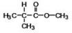 The ester shown can be produced by heating together a carboxylic acid and an alcohol in the presence of a trace of acid.What carboxylic acid and alcohol are needed?   A) propanoic acid and methanol B) methanoic acid and isopropyl alcohol C) 2-methylpropanoic acid and methanol D) acetic acid and 2-methyl propanol E) 2-methyl butanoic acid and methanol