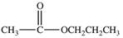 Hydrolysis of an ester produced the two organic products shown.What is the structure of the original ester?   A)    B)    C)    D)    E)   