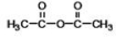 What is the common name of the following compound?   A) acyl anhydride B) methyl anhydride C) acetic anhydride D) diethyl anhydride E) formic anhydride