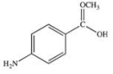 Methylparaben is an ester used as a preservative in foods, beverages, and cosmetics.It may be prepared by the reaction shown below.What is the structure of methylparaben?   A)    B)    C)    D)    E)   