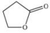 A cyclic ester (lactone)  is formed when a carboxylic acid reacts with an alcohol functional group that is present in the same molecule.Which structure represents the lactone formed in the reaction below?   A)    B)    C)    D)    E)   