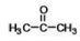What is the common name of the following compound?   A) propanone B) propanal C) 2-propyl ketone D) 1-propyl ketone E) acetone