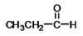 What is the IUPAC name of the compound shown?   A) formaldehyde B) acetone C) propanone D) propanal E) ethanal