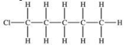 The compound shown below can be made from the halogenation reaction of what compound?   A) propane B) hexane C) pentane D) benzene E) 1-methylbutane