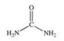 Urea, shown below, is an isomer of ammonium cyanate, NH<sub>4</sub>OCN.   