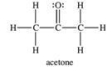 When acetone (a component of nail polish remover) evaporates, hydrogen bonds between acetone molecules must be broken up.  <div style=padding-top: 35px> 