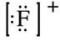 What is the Lewis symbol of the fluoride ion? A)    B)    C)    D)    E)   