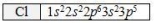 The ground state electron configuration of chlorine is shown.Which statement concerning an atom of chlorine is FALSE?   A) A chlorine atom has 17 total electrons. B) The outermost energy level in a chlorine atom is n=3. C) A chlorine atom has 5 valence electrons. D) A chlorine atom needs one electron to obtain an octet in its outermost energy level. E) A chlorine atom has 17 protons.