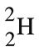 What can be said about the possibility of the existence of the hydrogen isotope represented by the symbol shown below?   A) This isotope of hydrogen is not possible because it has no electrons. B) This isotope of hydrogen is not possible because atoms of hydrogen have one proton. C) This isotope of hydrogen is possible; it simply contains no protons and is an ion. D) This isotope of hydrogen is possible; it simply contains no neutrons. E) This isotope of hydrogen is possible; it simply has two neutrons.