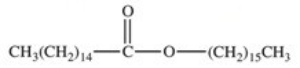 Cetyl palmitate is a component of spermaceti wax,isolated from the heads of sperm whales,and used in cosmetics.In which solvent would cetyl palmitate be expected to have the greatest solubility?   A) acetic acid (CH<sub>3</sub>COOH)  B) ethyl alcohol (CH<sub>3</sub>CH<sub>2</sub>OH)  C) decane (CH<sub>3</sub>(CH<sub>2</sub>) <sub>6</sub>CH<sub>3</sub>)  D) water E) 5% NaCl(aq) 