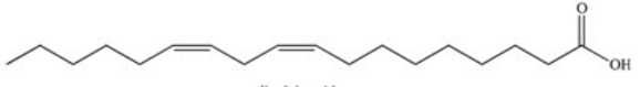 What is the product of the complete hydrogenation of linoleic acid?   A) sodium linoleate B) a diol C) arachidonic acid D) an ester E) stearic acid