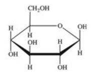 <strong>Gentobiose,a rare disaccharide found in saffron,produces two identical monosaccharides when it undergoes hydrolysis.What is the structure of the monosaccharide hydrolysis product? </strong> A) B) C) D) E)None of these are correct.