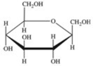<strong>Gentobiose,a rare disaccharide found in saffron,produces two identical monosaccharides when it undergoes hydrolysis.What is the structure of the monosaccharide hydrolysis product? </strong> A) B) C) D) E)None of these are correct.