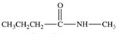 <strong>N-Methylformamide is an organic compound used to kill insect larvae in cereal and dried fruit.What is its structure?</strong> A) B) C) D) E)