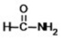 What is the common name of the compound shown?   A) N-formic acid B) formamide C) methanamide D) acetamide E) benzamide