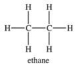 Two molecules of ethane experience what type of attractive forces?   A) London dispersion forces B) dipole-dipole interactions C) hydrogen bonding D) ionic bonding E) covalent bonding