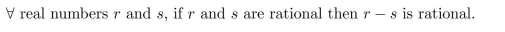 Outline a proof of the following statement by writing the starting point and the conclusion to be shown in a proof of the statement. That is, complete the sentences below.