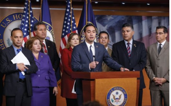   Credit: Scott J.Applewhite/AP Images -Which of the following statements about caucuses is most accurate? A) They are often made up of members of one political party. B) It is rare for people with a common interest to form a caucus.-Consider This: Caucuses reflect important common interests among legislators. C) As interest groups within Congress they have power over legislation. D) They only take campaign contributions from individuals like themselves.