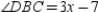   -If m   , m   , and m   = 73°, find x.