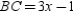   -If   ,   , and   , find x.