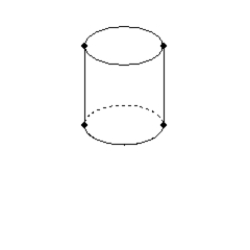   -A storage tank is in the shape of a right circular cylinder. If r = 3 ft and h = 4 ft,find the exact volume of the cylinder.