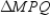   -In   ,       . If MQ = 10, RP = 4, and MR = 8, find the area of   .