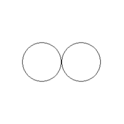   -How many common tangents do these circles have? A)  1 B)  2 C)  3 D)  4