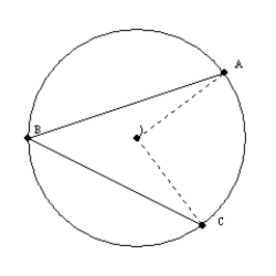   -In   , m   = 58°. Find m   .
