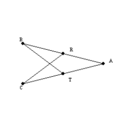   -Given that   , what angle of   is congruent to   of   ?