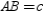   -The figure shows right triangle ABC with   . Also,   . Where   ,   ,   ,   , and   , what reason allows you to conclude that   ?