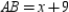   -In   ,   ,   , and   . Find the length of side   .