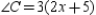   -In   , m   and m   . Find the value of x.