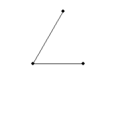   -The angle shown measures 60°. How would you construct an angle that measures 30°?