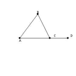   -In   (not shown) ,   . Which statement is not necessarily true? A)    B)    is the vertex angle of   C)    is the base of   . D)    is the longest side of  