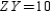   -In the figure,   and   . If   ,   , and   , find the perimeter (the sum of lengths of all four sides) of quadrilateral XYZW.