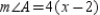   -Given that   is congruent to   ,   ,   , and   , find   .