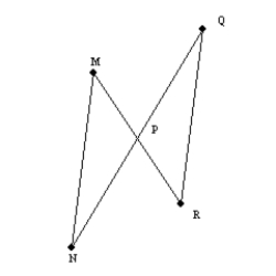   -Given that point P is the midpoint of both   and   , it follows that   .