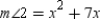 When lines a and b are cut by transversal d,   and   are a pair of alternate exterior angles that are formed. If   and   , find x. A)  x = 3 B)  x = 3.5 C)  x = 4 D)  x = 4.5