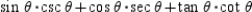 For any angle measure   (where   ° and   °) , find the value of the expression   . A)  1 B)  2 C)  3 D)  None of These