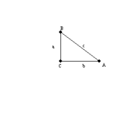   -In the right triangle shown, m   = 90°. What is the value of the expression (   )?