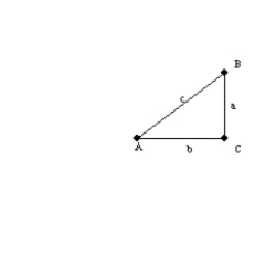   -In the figure, m   = 90° and m   = 29°. If c = 17.4, find b to the nearest tenth of unit.. A)  15.2 B)  16.3 C)  8.4 D)  19.9