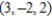 Find a direction vector for the line that contains the points   and   . A)    B)    C)    D)  All, A-C, are direction vectors