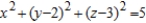 The point   lies on the sphere   . Find all possible value(s) for a.
