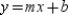 In the form   , find the equation of the line that contains (5,2) and has the slope of   .