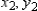 Where   , the slope of the line through the points (   ) and (   ) is   .